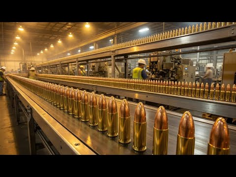 Inside the Bullet Factory: How Real 9mm Ammunition Is Made