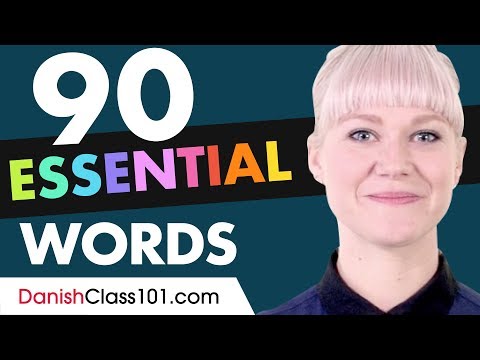 90 Danish Words You'll Hear in Conversations!