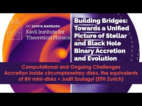 Accretion inside circumplanetary disks, the equivalents of BH mini-disks ▸ Judit Szulagyi (ETHZ)