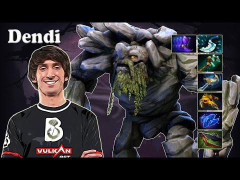 Dendi - TIny Midlane | Dota 2 7.31d Gameplay