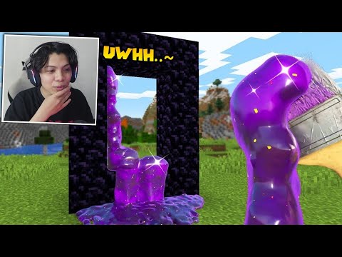 EPIC MINECRAFT ULTRA REALISTIC NETHER PORTAL REVEALED!!!