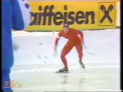World Cup Innsbruck 1989 - 1500 m Koss - Kemkers (interview)
