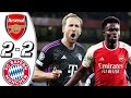 Arsenal vs Bayern Munich 2-2- All Goals & Highlights - 2024