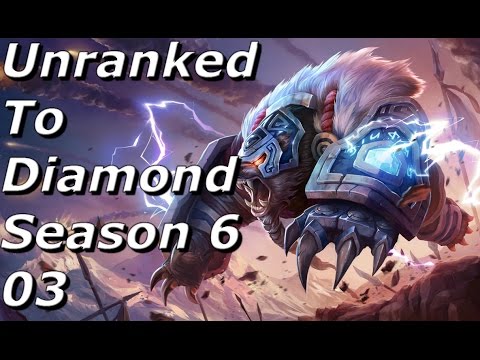 League of Legends - Unranked to Diamond (Ep 03) - Voli Jungle