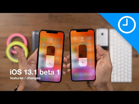 New iOS 13.1 BETA 1 features / changes!