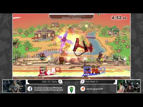 GUMS08 Singles (Winner's Quarters) - Raffi-X (ROB) vs HSG DJ Delta (Luigi)