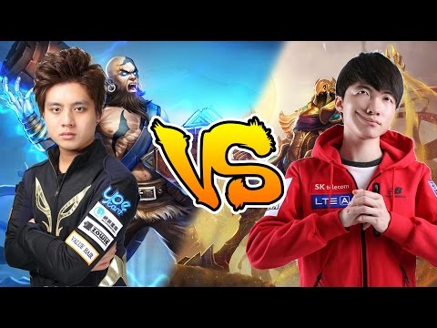 SKT Faker [Azir] VS FW Maple [Ryze] - Gameplay League of Legends