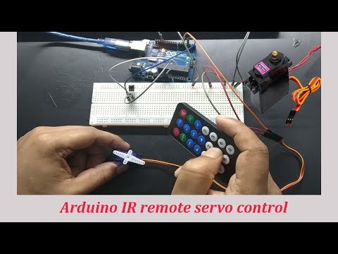 #EB-28 Arduino IR remote servo Motor control | servo Motor | Earthbondhon