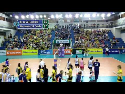Tie-break (completo) - Rio do Sul-Equibrasil 3 x 2 São Caetano
