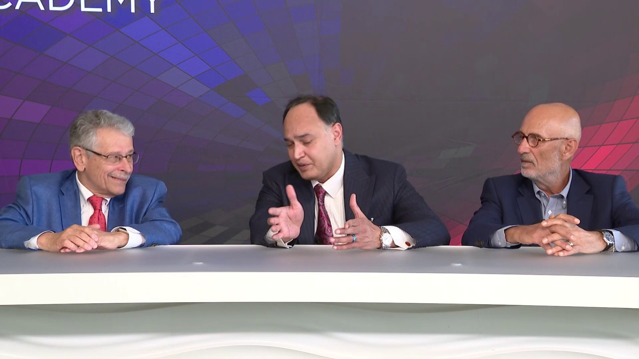 Raj Dave, MD, George Vetrovec, MD, & Imad Sheiban, MD discussing preview to C3 2019 15th anniversary