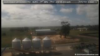 8 October 2025 - East Facing WeatherCam Timelapse
