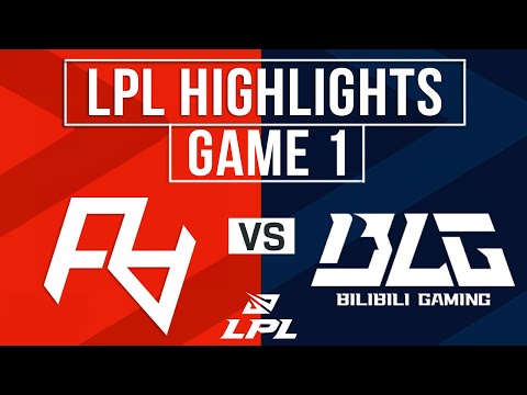 RA vs BLG Highlights Game 1 | LPL 2024 Spring | Rare Atom vs Bilibili Gaming