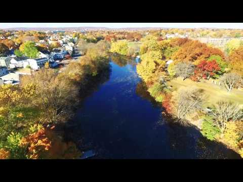 Charles River by Medford, MA (Drone Footage)