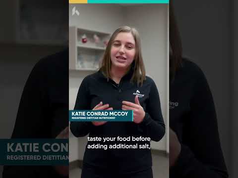 Tips to lower sodium intake