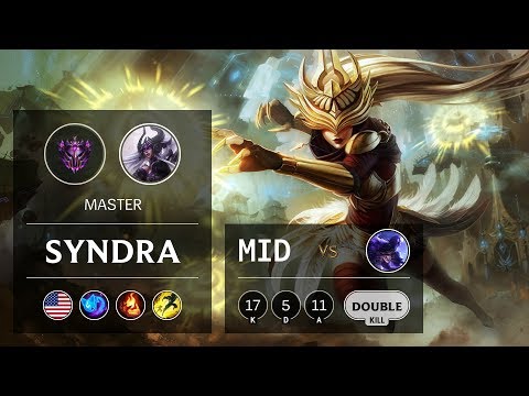 Syndra Mid vs Ryze - NA Master Patch 9.6