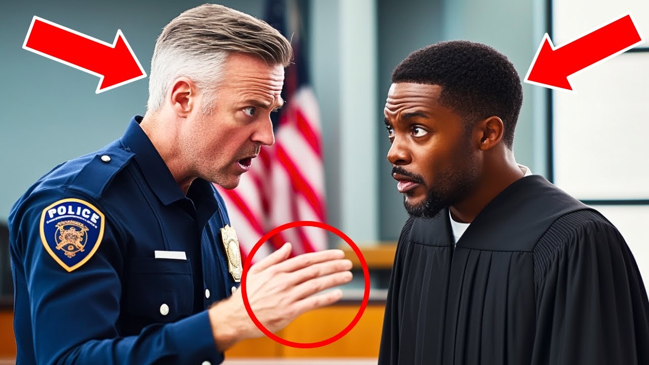 Cop Slaps Black Judge, Minutes Later He's Begging For Mercy!