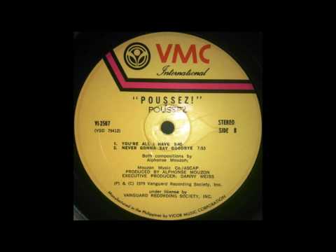 Poussez - Never gonna say goodbye (1979) Vinyl