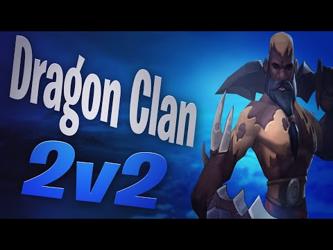 Northgard Dragon Clan 2v2 Domination Victory