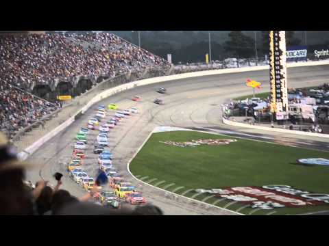 Advocare 500 - Busch Gets Aggressive as Kahne Blows Up on Restart