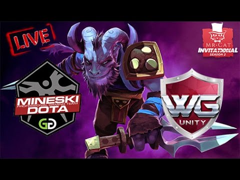 Mineski vs WG.unity Game 2 Live - LB Round 2 bo3 - Mr. Cat Invitational Season 2