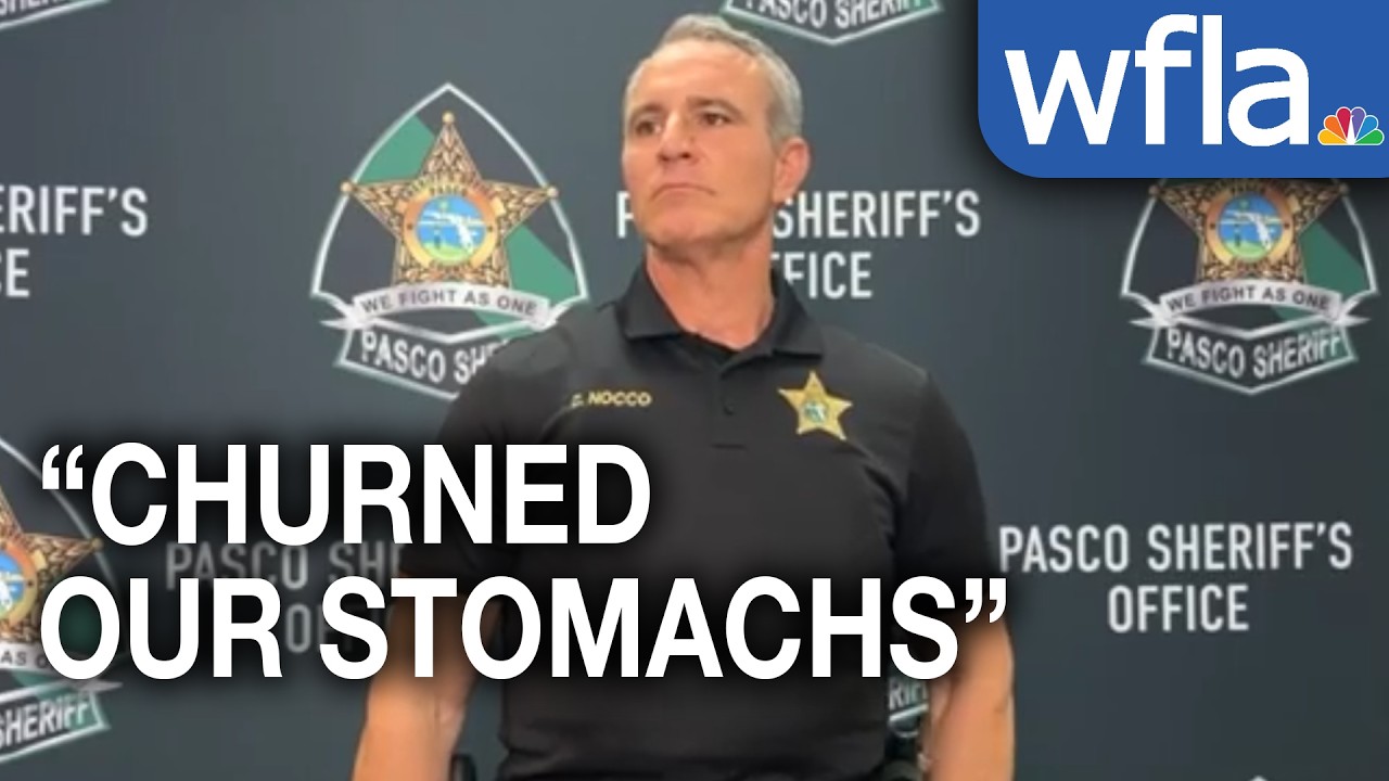 Pasco County sheriff discusses arrest of deputy in child sex abuse case