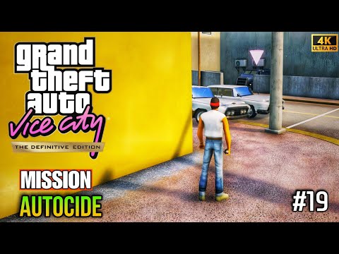 GTA Vice City Definitive Edition – Part 19 🔥 Autocide Mission | 4K 60FPS Ultra HD | No Commentary