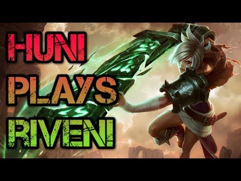 Huni Plays Riven vs Yasuo | Top | Korea Challenger | SKT T1 - League of Leagends