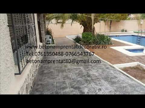 Beton Amprentat Botești -  Bacău  Tel.0761350488 -0766543767