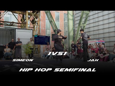 Simeon VS Jah | 1vs1 Hip Hop under 18 Semifinal | Ruhr Games 2025