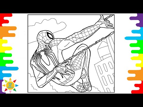 Spiderman Coloring Page | Electro-Light - Where It All Began (feat. Danyka Nadeau) [NCS Release]