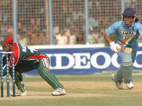 M.S Dhoni International Debut Series - Bangladesh vs India 2004
