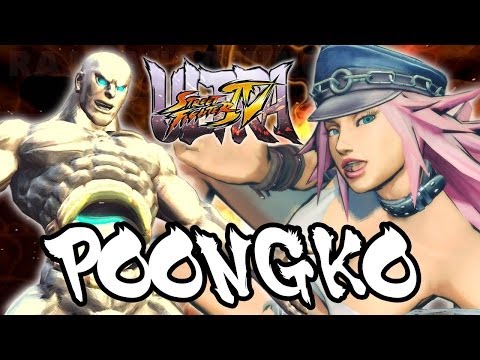 USF4 - Poongko Online Matches (Seth/Poison/Evil Ryu/ El Fuerte) TRUE-HD QUALITY