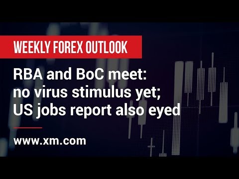 Weekly Forex Outlook: 28/02/2020 - RBA and BoC meet: no virus stimulus yet; US jobs report also eyed