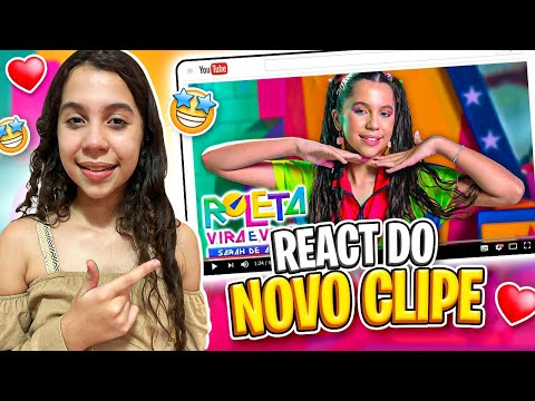 REAGINDO AO CLIPE ROLETA VIRA E VOLTA DE SARAH DE ARAÚJO !