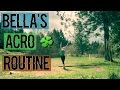 Bella S Gymnastics Routine