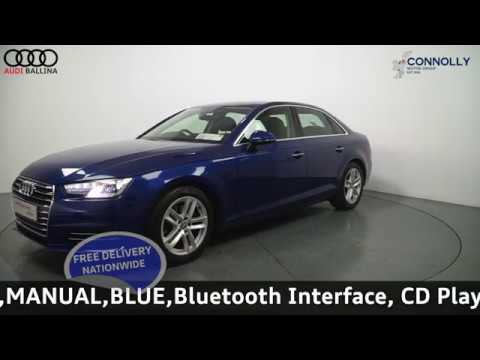 CMG AUDI BALLINA 161D13301 AUDI A4 2 0TDI 150 SE ULTRA TECH PACK,MANUAL,BLUE