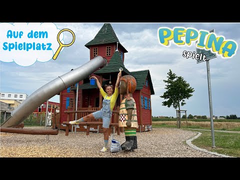 🛝 Auf dem SPIELPLATZ 🔍 Pepina entdeckt Pipi Langstrumpf & Jim Knopf