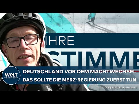Video Thumbnail: DEUTSCHLAND: Die Herausforderungen sind gewaltig - Was sollte die Merz-Regierung zuerst anpacken?