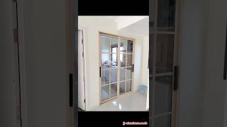 บานเลื่อนสลับ พร้อมแปะลูกฟัก