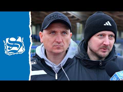 Trenerzy po meczu Tęcza Biskupiec - Stomil Olsztyn 1:1