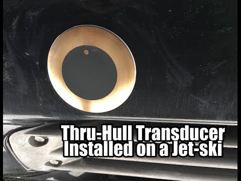Learn more about our Raymarine Thru-hull transducer installation on a jet-ski.
