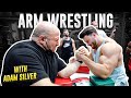 ARM WRESTLING LARRY WHEELS VIDEOGRAPHER | STRONGER THAN I THOUGHT | BICEP & TRICEP WORKOUT...
