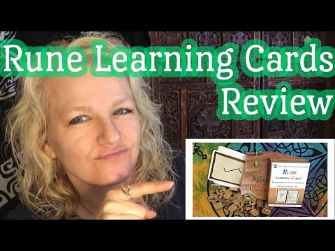 Learn to Read Runes - Review of Rune Learning Cards