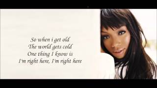 Brandy - I&#39;m Right Here Lyrics HD