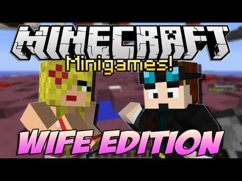 Minecraft Minigames | WIFE EDITION! | Who's Going to Win?!