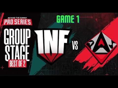 Infamous vs PentAce Game 1 BTS ProSeries 5