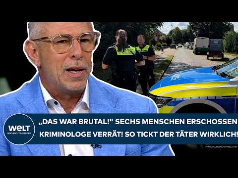 Video Thumbnail: STADE: "Das war brutal!" Sechs Menschen erschossen! Kriminologe verrät! So tickt der Täter wirklich!