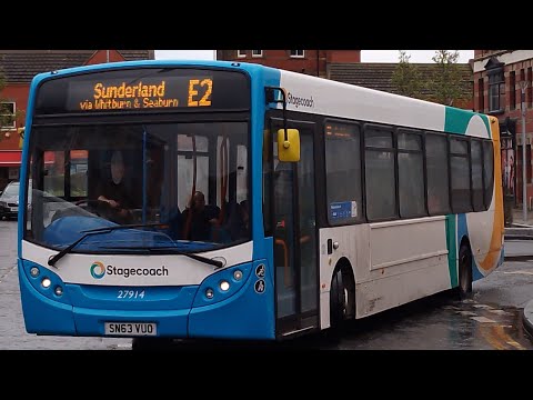 Ex Stagecoach Inverness 27914 SN63 VOU ADL Enviro 300 On The E2 To Sunderland