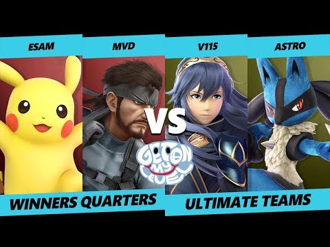 GOML 2019 SSBU - MVD & ESAM Vs. V115 & Astro - Smash Ultimate Tournament Winners Quarters