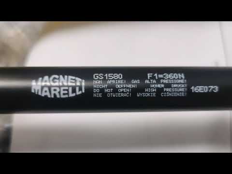 Fabia III Combi 2016 - new gas trunk struts